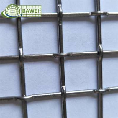 Stainless steel T304/316 crimped lock wire mesh without welding