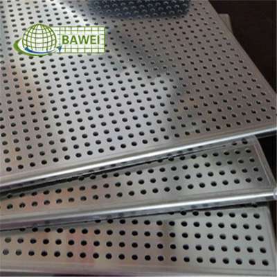 High quality perforated stainless steel filter mesh customized hole shape